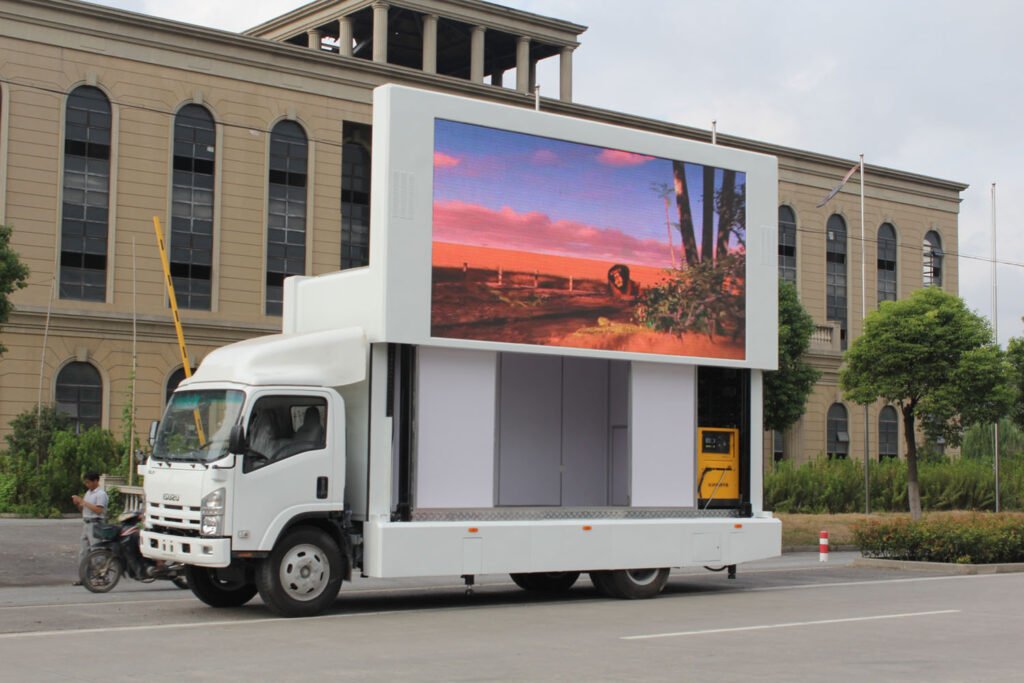 Vehicle Advertising LED Display | Sunrise LED Video System